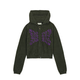 ABBA HOODIE JACKET_MOSS