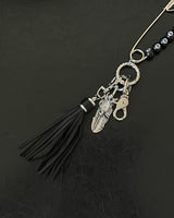 TZ Eight Ball Clothes Pin Key Ring