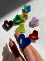 Love mini hair clip (8color)