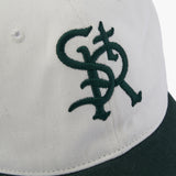 Stranger STR Embroidery Baseball Cotton Cap (Cream)