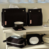 Bath Tissue Cover (Black)