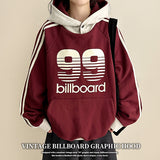 Choi 99 Billboard Graphic Track Line Color Matching Snaphoodie