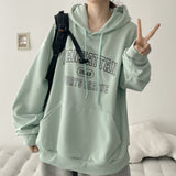 Tans Lettering Boxfit Hoodie (6 colors) H&L