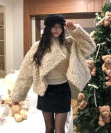 ヘーゼルボアアンバランスクロップムートン