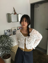 Schiele Crochet Bolero (2color)