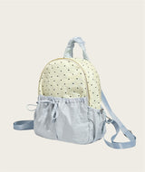Ribbon Polka Dot Canvas Backpack – Cute College & Commuter Bag