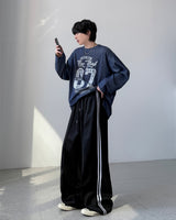 デルタボーダー長袖Tシャツ