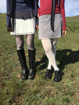 Argyle Peach Tights (3color)