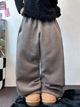 ストリング🩶ピグメントトラックロングパンツ 🩶🤎🖤3カラー