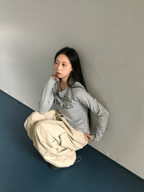 ステイヴィンテージヘンリーネック長袖Tシャツ (3c)