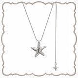 Starfish Slider Necklace