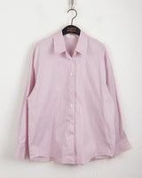 Kalo striped overfit long sleeve shirt