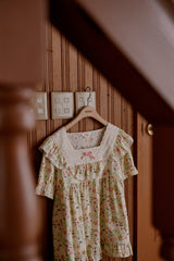 ULLALA PAJAMA Ael Short-sleeve Two-piece Vanilla[24169WTSSN]