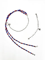 Stellina Necklace (Plum blue)