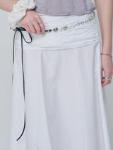 SPIRAL LEATHER BELT