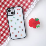 アップルファームフォンケース (glass bumper)