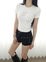 Angel glitter T