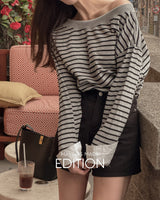 [MADE] ミュエンストライプスウェットシャツ