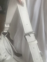 セランダーポケットタッセルショルダーバッグ(white)