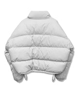 Double Logo Volume Puffer Padding_Gray