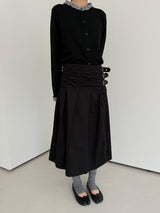 ファンシーバックルラップスカート