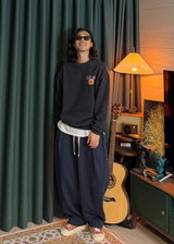 Superior Pin-Tuck Sweatpants