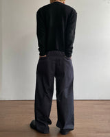 Dense Herringbone Two Tuck Pants