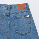 WRAP WAIST WIDE FIT DENIM PANTS code 18104