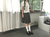 Milky puff blouse
