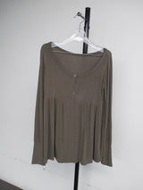 shirring button layer t