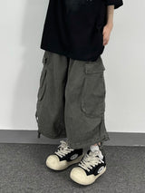 ストラップカーゴバミューダパンツ