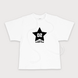 リボンロックTシャツ ホワイト