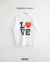 ラビットプリント半袖Tシャツ