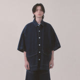 denim stitch shirts_blue