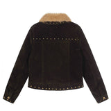 【60%限定】Karen Stud Fur Mustang Jacket