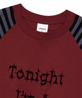 ROCK STAR RAGLAN STRIPE LS TEE
