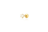 26SS★ Essence 14K(Y) Glory Freshwater Pearl Piercing 3MM