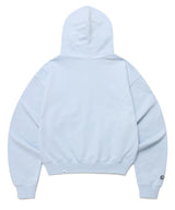 W CLASSIC LOGO ZIP UP HOODIE BLUE(CV2EFFM482A)