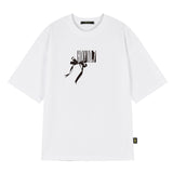 ホーリームーブリボンオーバーフィット半袖Tシャツ_WHITE