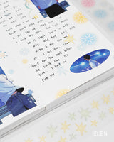 PET Outline Star Kiss Cut Tape (3Types)