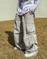 Bake Wide Cargo Pocket Nylon Pants