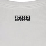 8287 ロゴクロップタンクトップ (ホワイト)