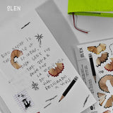 Pencil Sticker (1Sheet)