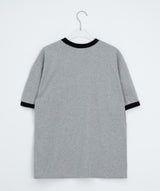 [unisex] Moab Horse Printing Ringer Short Sleeve Tee