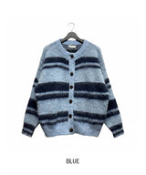 Bottie Angora Stripe Cardigan