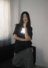 TERRY STRIPE PANTS