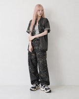 (UNISEX) Slub Denim Over Shirts