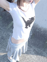 kitty tee