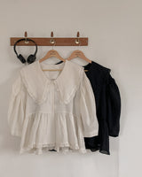 Ever Sailor Frill Blouse
