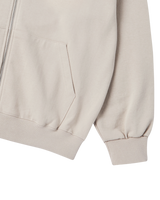25FW A シンボルサークルナッピングフーディージップアップ